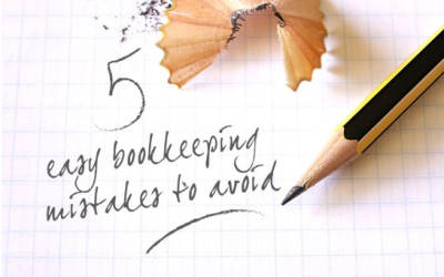 5 Bookkeeping Mistakes To Avoid